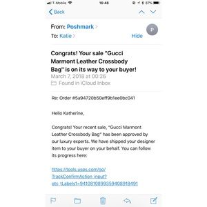 GUCCI MARMONT BAG (POSHMARK CONCEIRGE APPROVED)